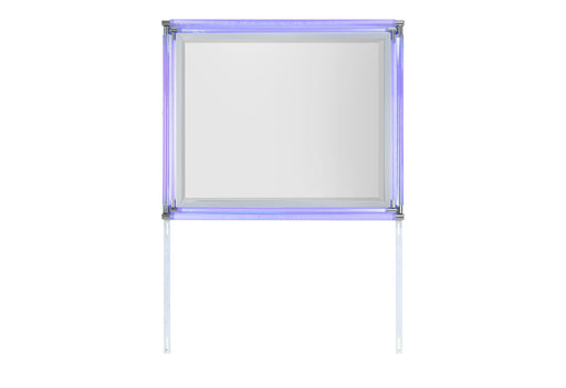 Lando Silver Mirror With Led - All Brands Furniture (NJ)