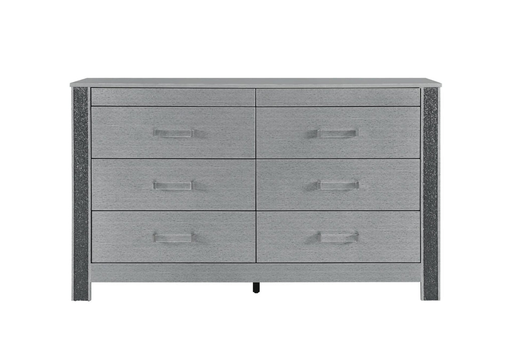 Logan Silver Dresser - All Brands Furniture (NJ)