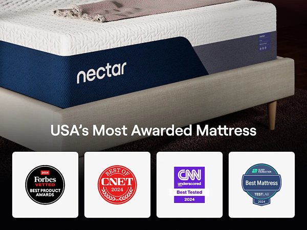 Nectar Luxe Memory Foam 5.1 Mattress - All Brands Furniture (NJ)