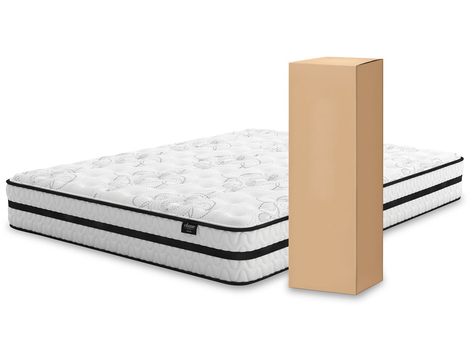 Chime 10 Inch Hybrid 2-Piece Mattress Set - All Brands Furniture (NJ)