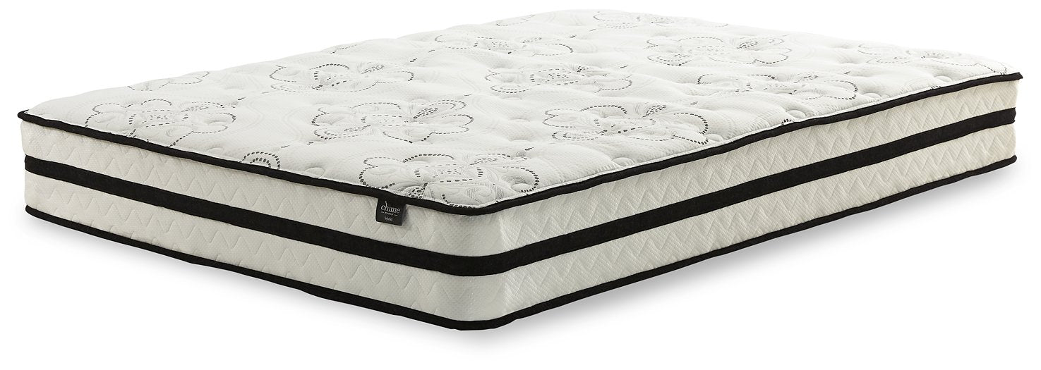 Chime 10 Inch Hybrid 2-Piece Mattress Set - All Brands Furniture (NJ)