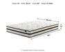 Chime 10 Inch Hybrid Mattress in a Box - All Brands Furniture (NJ)
