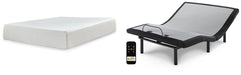 Chime 12 Inch Memory Foam Mattress Set - All Brands Furniture (NJ)