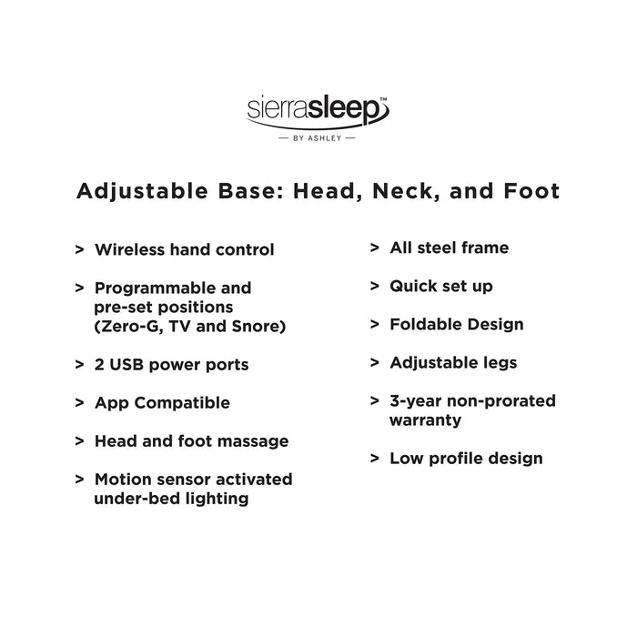 Head-Foot Model Best Adjustable Base - All Brands Furniture (NJ)