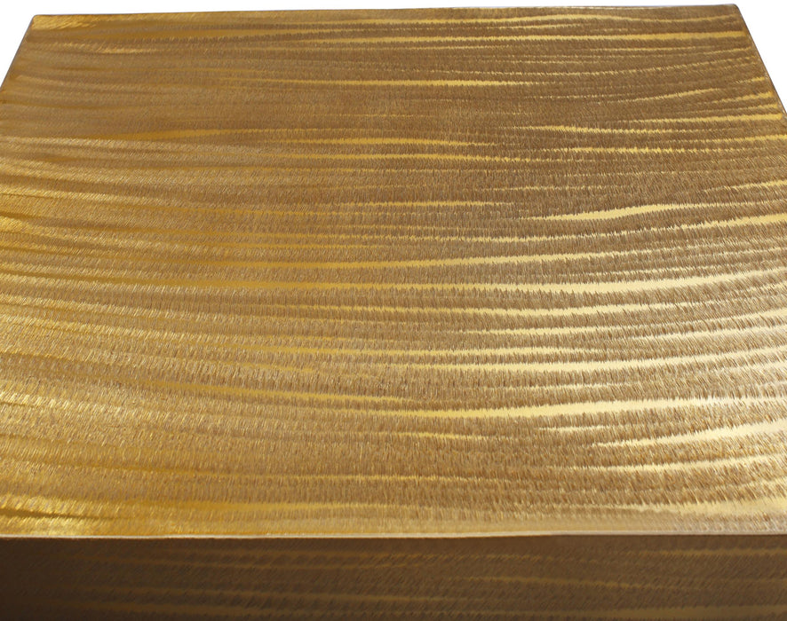 Palladium Gold End Table - All Brands Furniture (NJ)