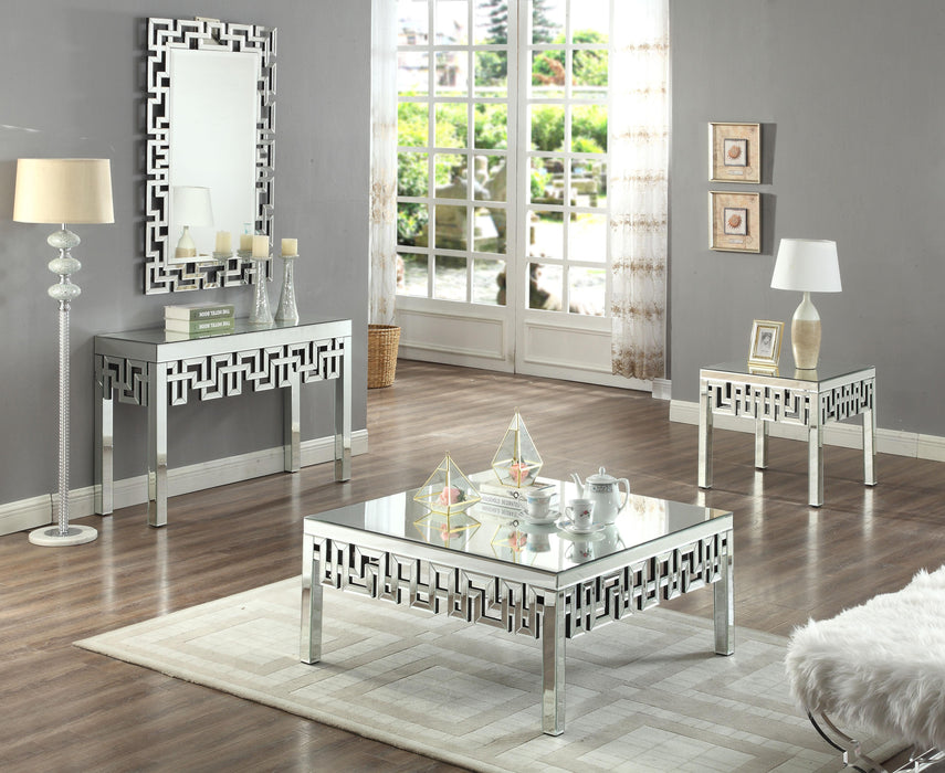 Aria Mirrored End Table - All Brands Furniture (NJ)