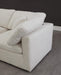 Plush Cream Velvet Standard Cloud Modular Sectional - All Brands Furniture (NJ)