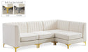 Alina Cream Velvet Modular Sectional - All Brands Furniture (NJ)