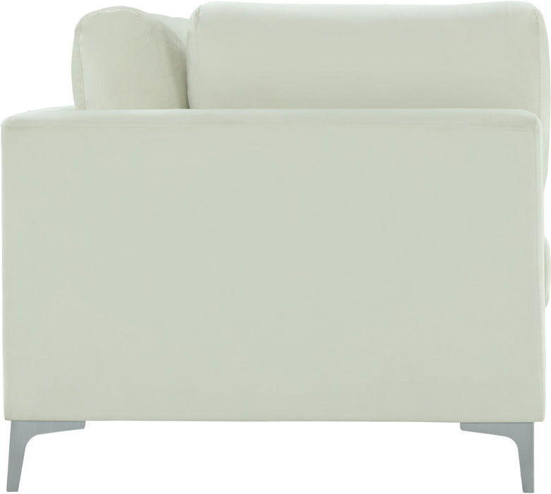 Julia Cream Velvet Modular Sofa (4 Boxes) - All Brands Furniture (NJ)