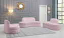 Mitzy Pink Velvet Sofa - All Brands Furniture (NJ)