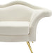 Lips Cream Velvet Sofa - All Brands Furniture (NJ)