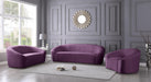 Riley Purple Velvet Sofa - All Brands Furniture (NJ)