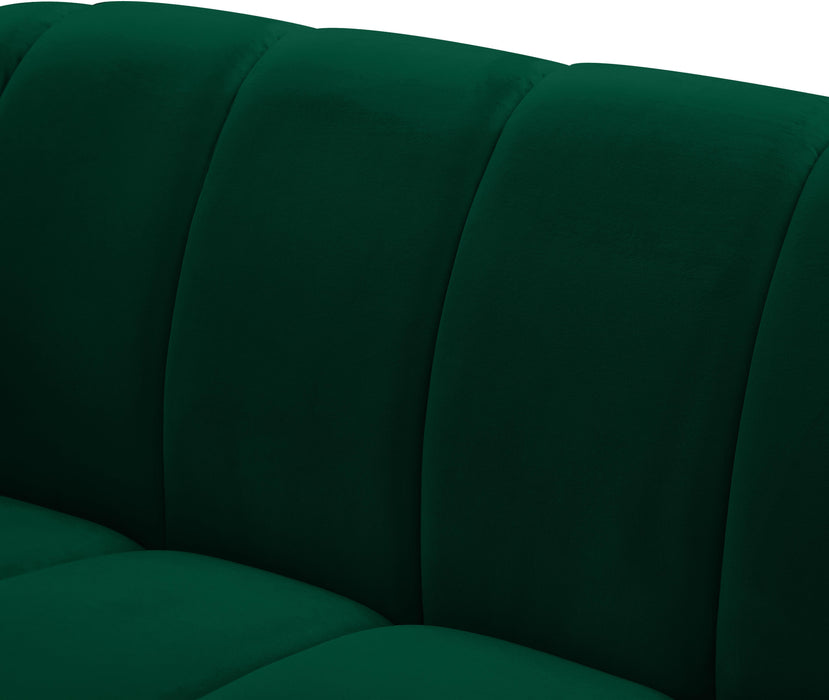 Elijah Green Velvet Sofa - All Brands Furniture (NJ)