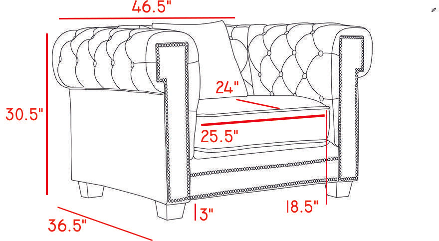 Bowery Navy Velvet Chair - All Brands Furniture (NJ)