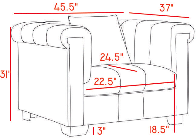 Kayla Grey Velvet Chair - All Brands Furniture (NJ)