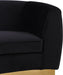 Julian Black Velvet Sofa - All Brands Furniture (NJ)