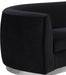 Julian Black Velvet Loveseat - All Brands Furniture (NJ)