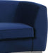 Julian Navy Velvet Loveseat - All Brands Furniture (NJ)