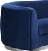 Julian Navy Velvet Loveseat - All Brands Furniture (NJ)