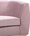 Julian Pink Velvet Loveseat - All Brands Furniture (NJ)
