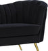 Margo Black Velvet Sofa - All Brands Furniture (NJ)