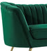 Margo Green Velvet Loveseat - All Brands Furniture (NJ)