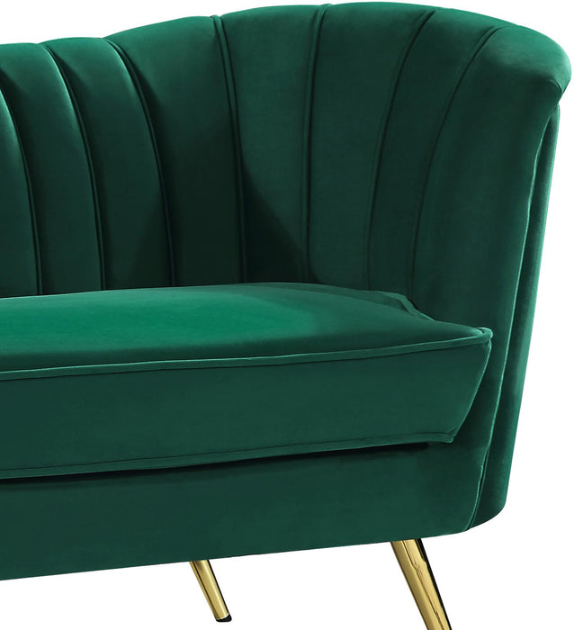 Margo Green Velvet Sofa - All Brands Furniture (NJ)