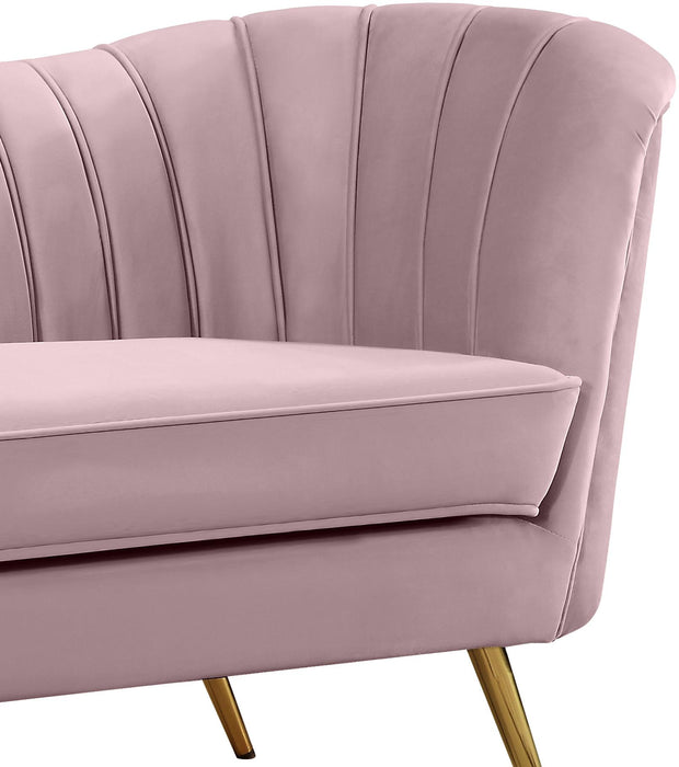 Margo Pink Velvet Sofa - All Brands Furniture (NJ)