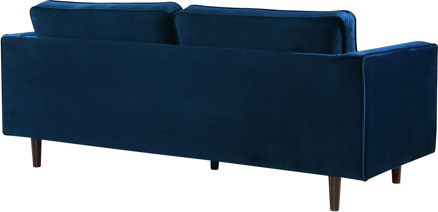 Emily Navy Velvet Sofa - All Brands Furniture (NJ)
