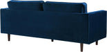 Emily Navy Velvet Sofa - All Brands Furniture (NJ)