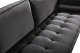 Emily Grey Velvet Sofa - All Brands Furniture (NJ)