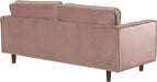 Emily Pink Velvet Sofa - All Brands Furniture (NJ)