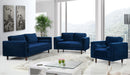 Emily Navy Velvet Sofa - All Brands Furniture (NJ)