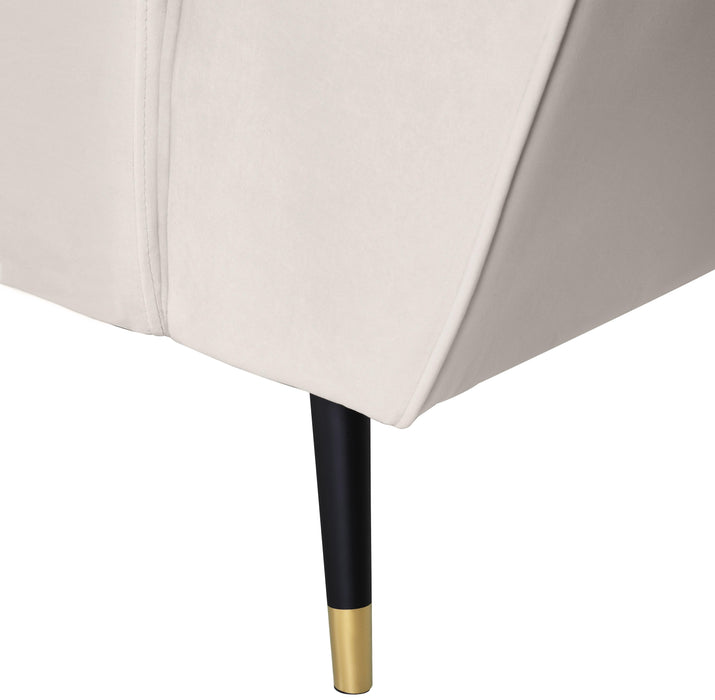 Beaumont Cream Velvet Sofa - All Brands Furniture (NJ)