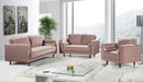 Emily Pink Velvet Sofa - All Brands Furniture (NJ)