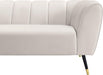 Beaumont Cream Velvet Sofa - All Brands Furniture (NJ)