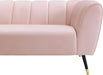Beaumont Pink Velvet Sofa - All Brands Furniture (NJ)
