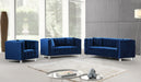 Mariel Navy Velvet Sofa - All Brands Furniture (NJ)
