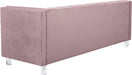Mariel Pink Velvet Sofa - All Brands Furniture (NJ)