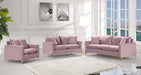 Naomi Pink Velvet Sofa - All Brands Furniture (NJ)