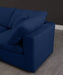 Cozy Navy Velvet Cloud Modular Sofa - All Brands Furniture (NJ)