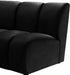 Infinity Black Velvet 2pc. Modular Sectional - All Brands Furniture (NJ)