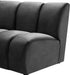 Infinity Grey Velvet 2pc. Modular Sectional - All Brands Furniture (NJ)