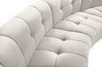 Limitless Cream Velvet 15pc. Modular Sectional - All Brands Furniture (NJ)