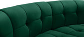 Limitless Green Velvet 8pc. Modular Sectional - All Brands Furniture (NJ)