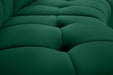 Limitless Green Velvet 7pc. Modular Sectional - All Brands Furniture (NJ)