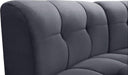Limitless Grey Velvet 15pc. Modular Sectional - All Brands Furniture (NJ)