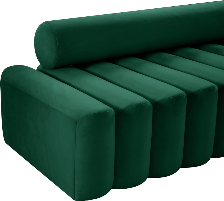 Melody Green Velvet Sofa