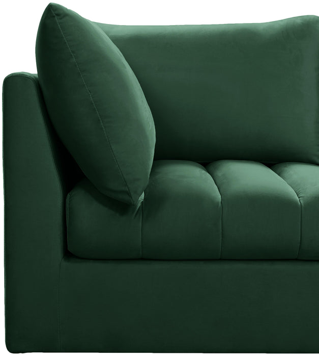 Jacob Green Velvet Modular Sofa