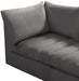 Jacob Grey Velvet Modular Sectional - All Brands Furniture (NJ)